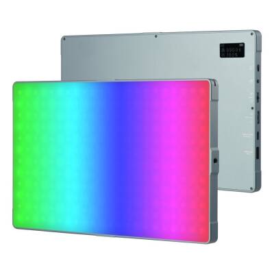 Herigo HR-PH005 RGB Panel LED Video Işığı 24W 23000mAh 2500-9900K - 2