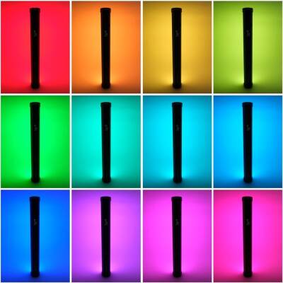 Herigo HR-PH006 32cm RGB LED Tube Video Light 2500-9900K Type-C Şarjlı Işık - 5