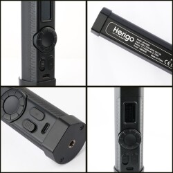Herigo HR-PH007 60cm RGB LED Tube Video Light 2500-9900K Type-C Şarjlı Işık - 3