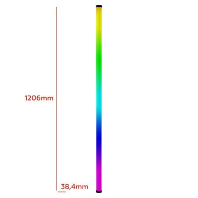 Herigo HR-PH008 120cm RGB LED Tube Video Light 2500-9900K Type-C Şarjlı Işık - 3