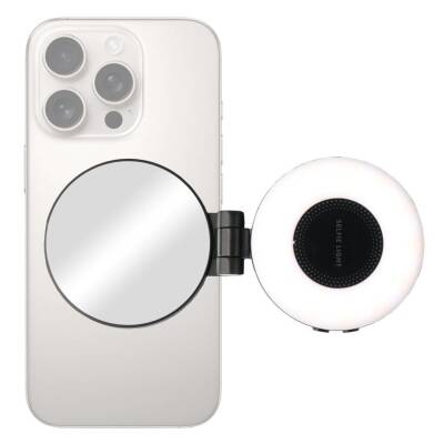 Herigo HR-PH010 Aynalı Manyetik Selfie Işığı Telefon Standı - 1