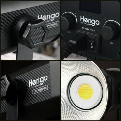 Herigo HR-PH200Bi 200W Bi-Color Fotoğraf ve Video LED Işık - 3