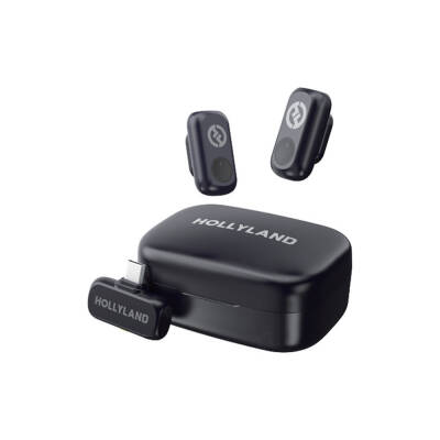 Hollyland LARK A1 Duo 2-Kişilik Kablosuz Mikrofon (Type-C) - 1