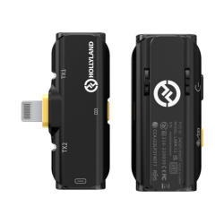 Hollyland LARK C1 SOLO Kablosuz Mikrofon Sistemi (İOS)(Siyah, 2,4 GHz) - Hollyland