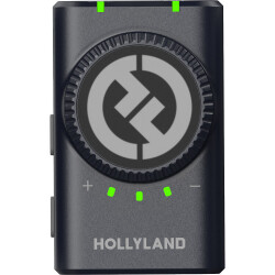 Hollyland LARK M2 DUO 2 Kişilik Kablosuz Kombo Mikrofon Sistemi (2,4 GHz, Shine Charcoal) - 3