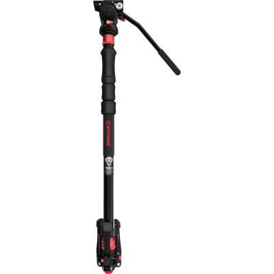 iFootage Cobra 3 Strike Monopod & Komodo K5S Fluid Tripod Kafası - 2