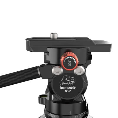 iFootage Gazelle TA3B Ayak + Komodo K3 Kafa Tripod Bundle - 4