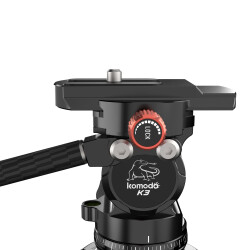 iFootage Gazelle TA3B Ayak + Komodo K3 Kafa Tripod Bundle - 4