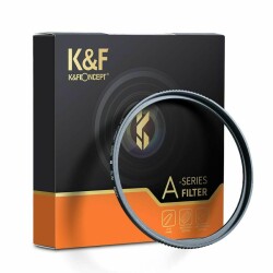 K&F Concept 58mm NANO-A SERIES MC-UV Slim Filtre - K&F Concept