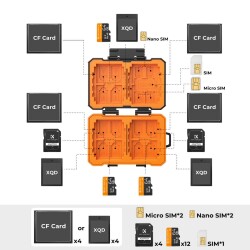 K&F Concept KF31080 29 Yuvalı Hafıza Kart Kutusu - 2