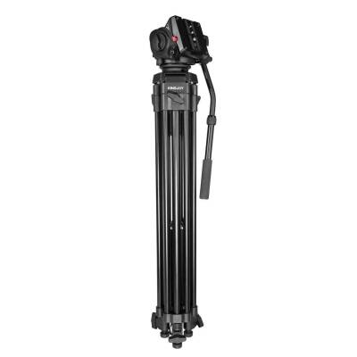 Kingjoy VT-2100L Video Tripod + VT-3520 Video Başlığı - Çantalı Kit - 3