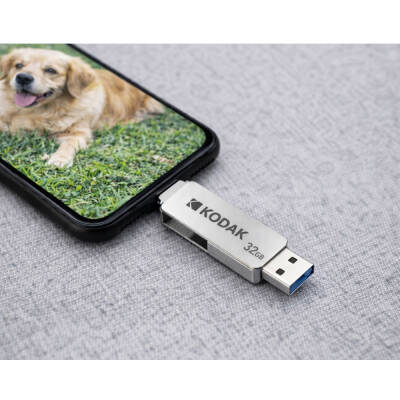 Kodak 32GB Dual 3.1 Type-C Metal USB Bellek (K223C) - 3