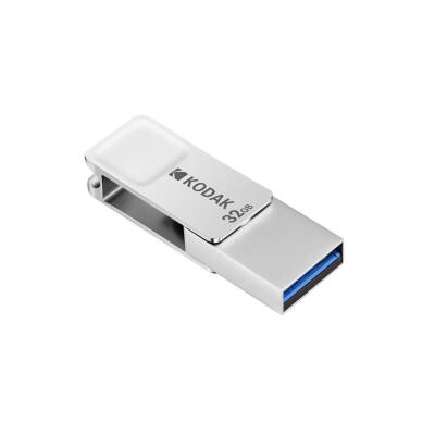 Kodak 32GB Dual 3.1 Type-C Metal USB Bellek (K223C) - 2