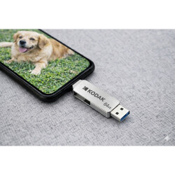 Kodak 64GB Dual 3.1 Type-C Metal USB Bellek (K223C) - 3