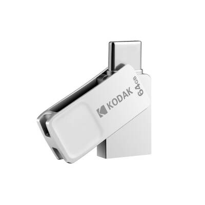 Kodak 64GB Dual 3.1 Type-C Metal USB Bellek (K223C) - 4