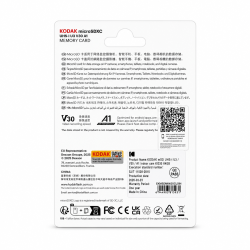 Kodak 64GB Micro SD UHS-I U3/V30/A1 Güvenlik Kamerası İçin Kart KI330 - 3