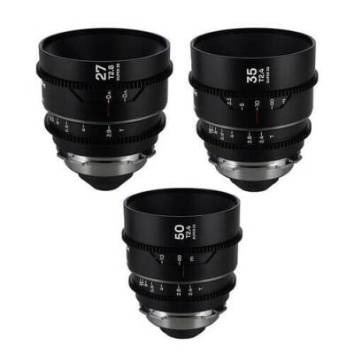 Laowa S35 Prime 3-Lens Paket (27, 35, 50mm) Silver ARRİ PL/EF - 1