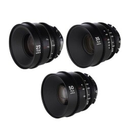 Laowa S35 Prime 3-Lens Paket (27, 35, 50mm) Silver ARRİ PL/EF - 3