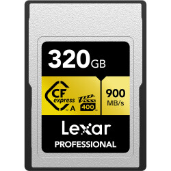 Lexar 320GB 900MB/S Professional CFexpress Type A Card GOLD Serisi - Lexar