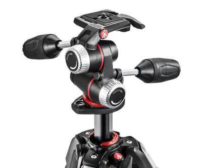 Manfrotto MK055XPRO3-3W 3 Yönlü Başlıklı Tripod Kit - 2