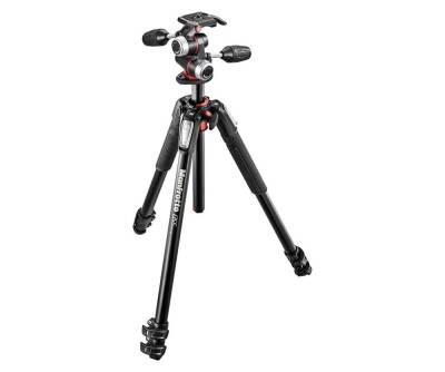 Manfrotto MK055XPRO3-3W 3 Yönlü Başlıklı Tripod Kit - 1