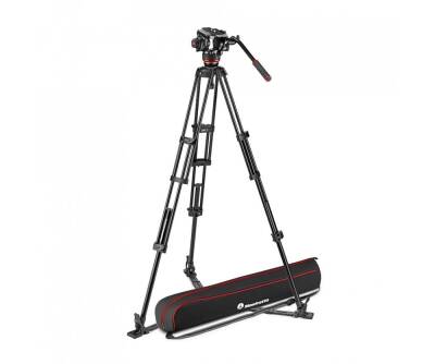 Manfrotto MVH504XTWINGA 504 Video Tripod Seti - 1