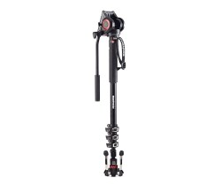 Manfrotto MVMXPRO500 XPRO Video Monopod & Video Head - 1