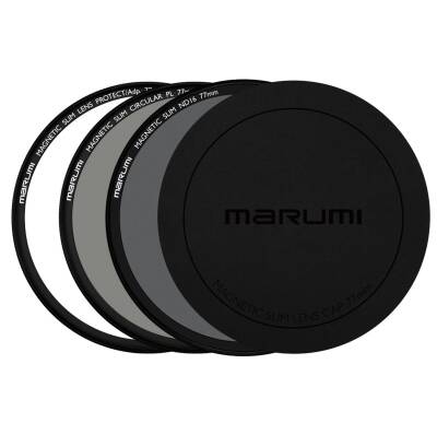 Marumi 82mm Magnetic Slim Basic Kit ND Filtre - 1