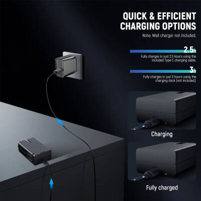 Neewer NWR NB-Z1 Pro Li-ion Batarya (Z1/Z2/Z2Pro/Z880 için) - 4