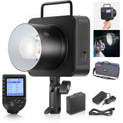 Neewer Q4 400WS 2.4G TTL Akülü Paraflaş Seti (Canon Uyumlu) - Neewer