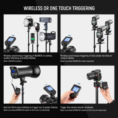 Neewer QPRO-N TTL Kablosuz Flaş Tetikleyici (Nikon) - 4