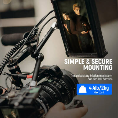 Neewer ST08 Magic Arm (9.8inç / 25cm) - 3