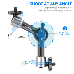 Neewer ST15 Magic Arm (5.9inç / 15cm) - 3