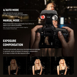 Neewer Z160 Retro Tepe Flaşı TTL/M (Li-ion dahili bataryalı) - 4