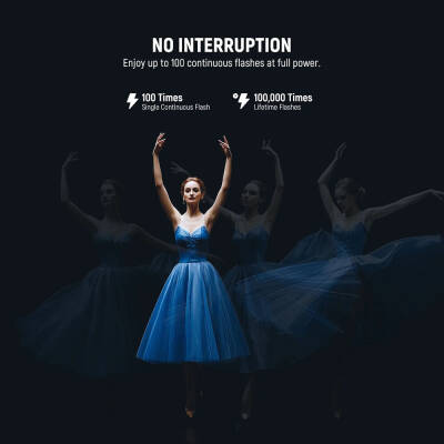 Neewer Z2PRO-N TTL 76W Yuvarlak Tepe Flaşı (Nikon) - 3