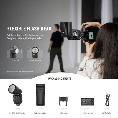 Neewer Z2PRO-S TTL 76W Yuvarlak Tepe Flaşı (Sony) - 3