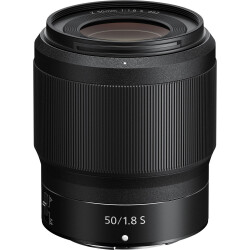Nikon NIKKOR Z 50mm f1.8 S Lens - Nikon