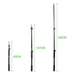 OEM Marka LS200 Flaş Monopotu (158cm) - OEM (1)