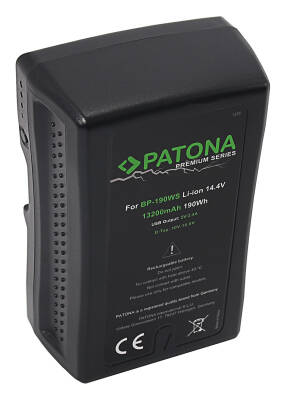 Patona 1255 Premium Battery V-Mount 190Wh - 3