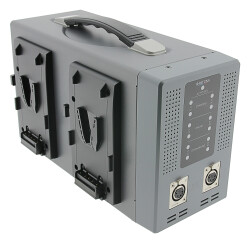 Patona 1709 Quad 4 Yuvalı V-Моunt Batarya Şarj Cihazı - Patona