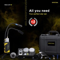 Patona 4270 Fog Master Pro Set Taşınabilir sis Makinesi Aksesuarları ve Çantası Dahil - 4