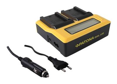 Patona İkili LCD Ekranlı USB Şarj Aleti Sony NP-FZ100 İçin - 2