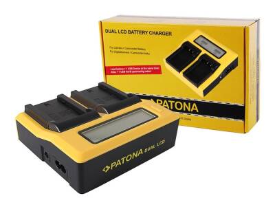 Patona İkili LCD Ekranlı USB Şarj Aleti Sony NP-FZ100 İçin - 4