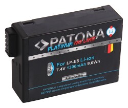 Patona Platinum Batarya Canon LP-E8 İçin - Patona (1)