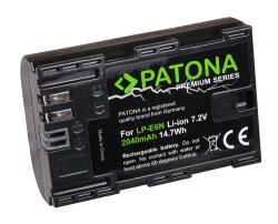 Patona Premium Batarya Canon LP-E6N İçin - 2