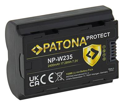 Patona Protect Batarya Fuji NP-W235 için - 1