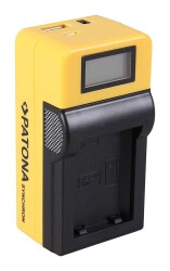 Patona Senkron LCD Ekranlı USB Şarj Cihazı Sony NP-FW50 İçin - Patona