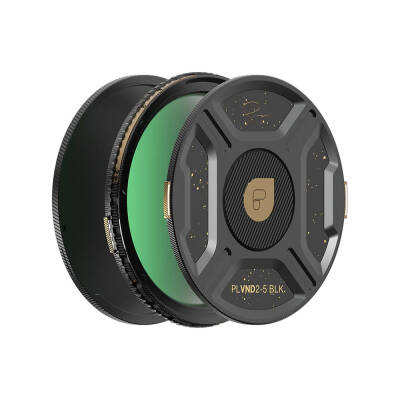 Polarpro McKinnon Chrome VND/PL 2-5 Stop Black Mist Filtre (Helix Maglock için) - 1