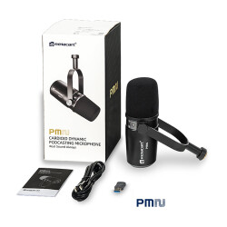 Relacart PM2 Cardioid Dynamic Podcast Mikrofon - 5