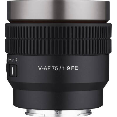 Samyang Cine V-AF 75mm T1.9 FE Lens (Sony E) - 2